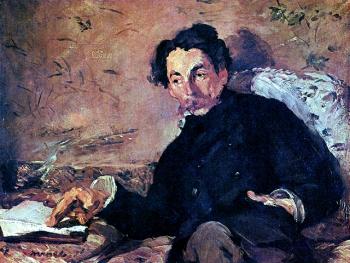 Edouard Manet : Portrait of Stephane Mallarme